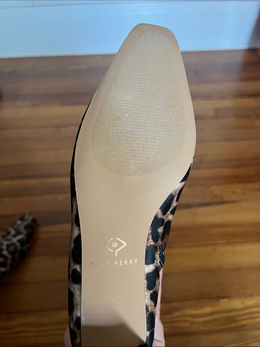 Katy Perry The Wandering Boot Leopard Print Knee High NWOB Size 5 & 5.5 - Picture 11 of 13